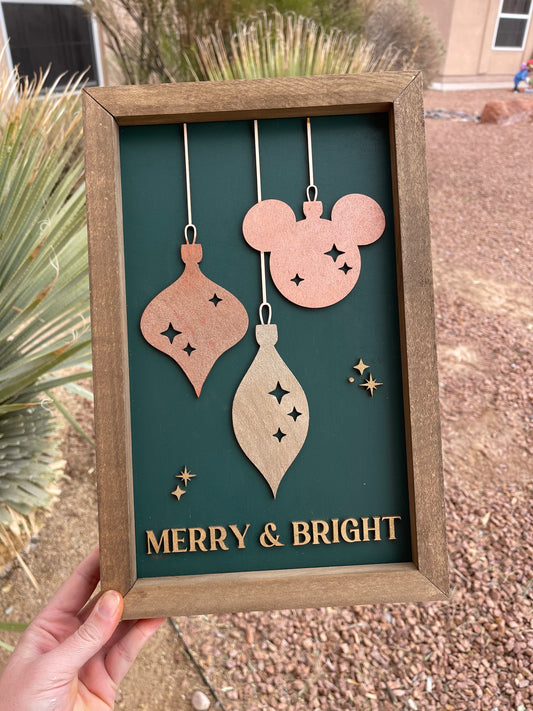 Merry and Bright Ornaments