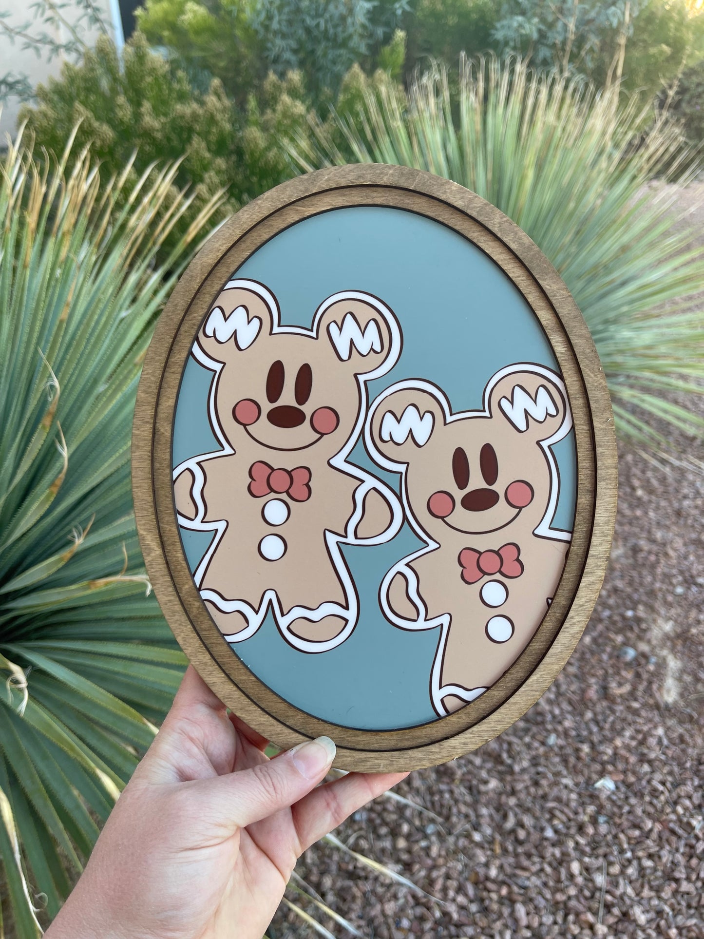 Gingerbread Christmas Portrait