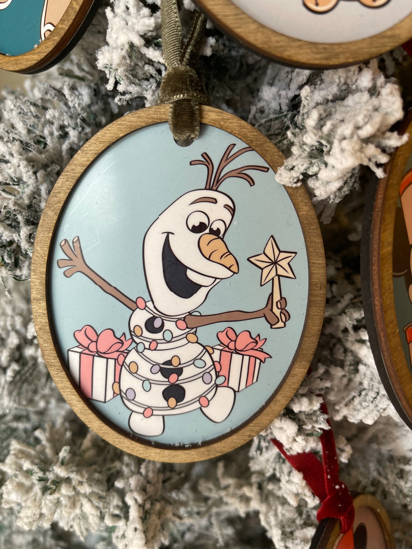 Christmas Portrait Ornaments
