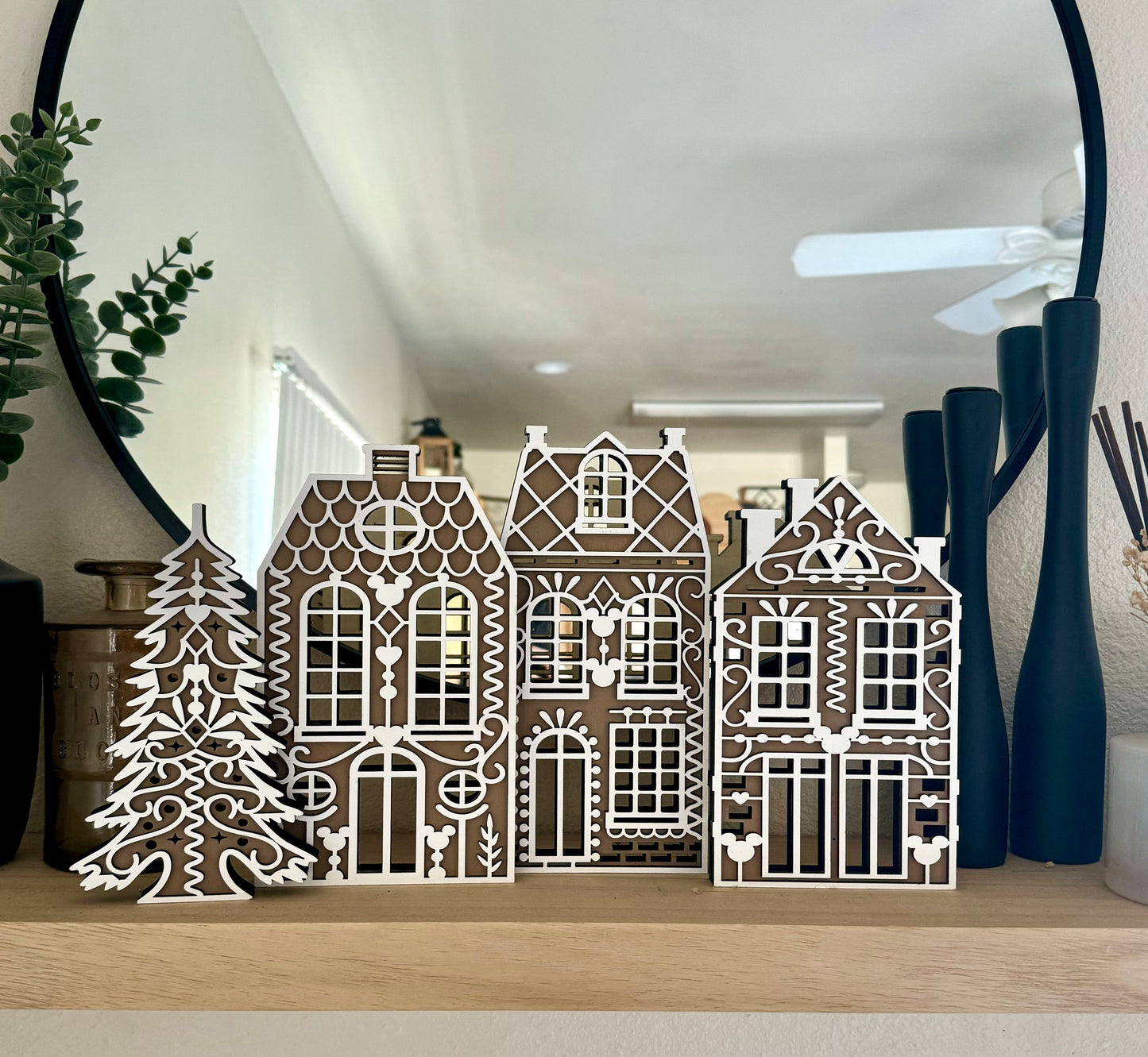 Gingerbread village