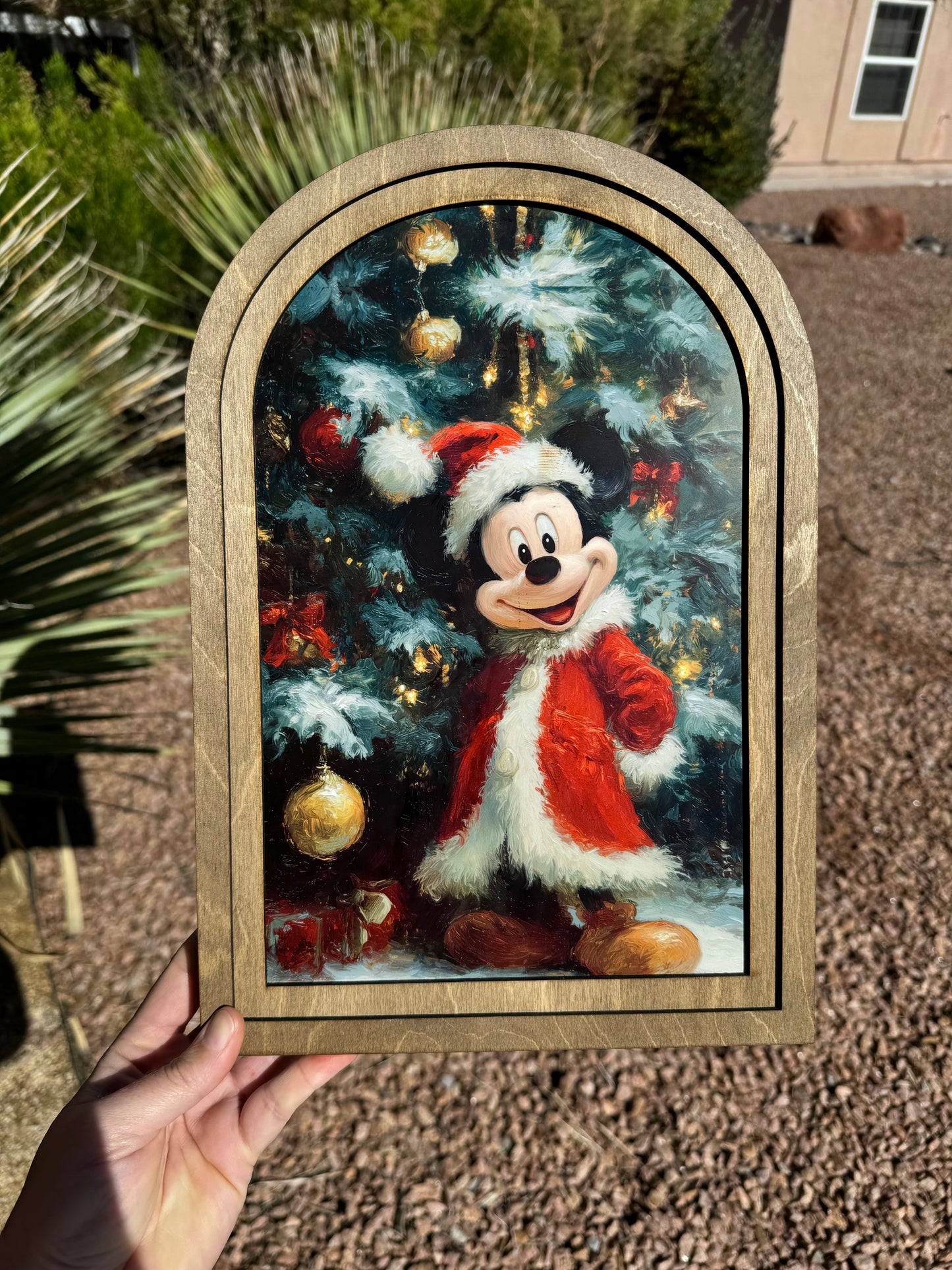 Mr and Mrs Claus Arch Sign