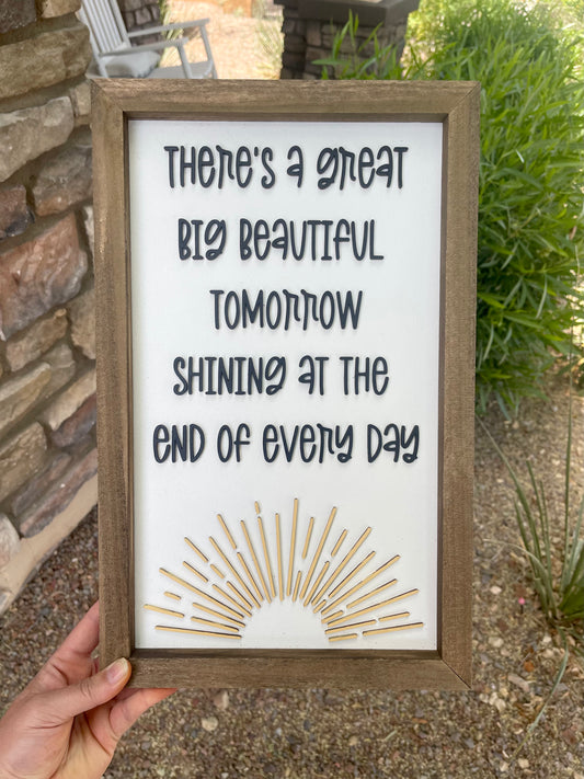 Great Big Beautiful Tomorrow