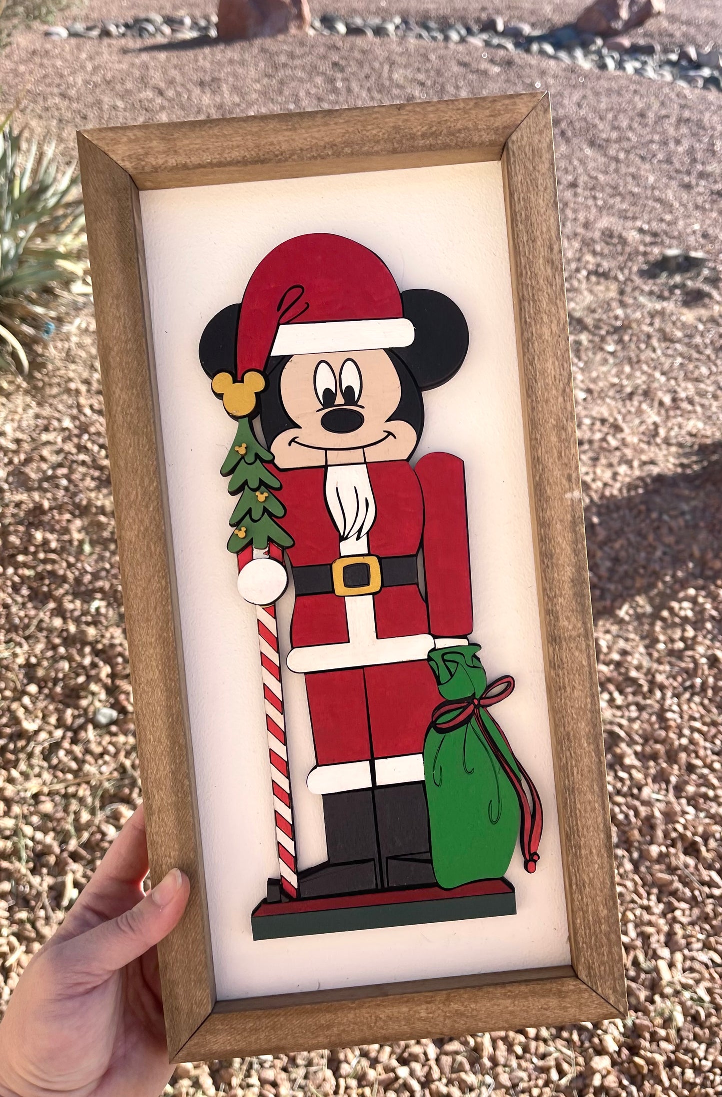 Mouse Santa Nutcracker