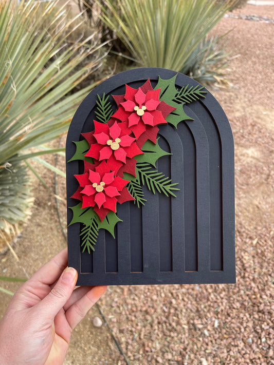 Poinsettia Arch