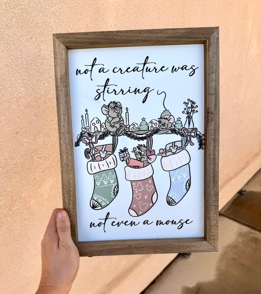 Jaq and Gus Gus Stocking