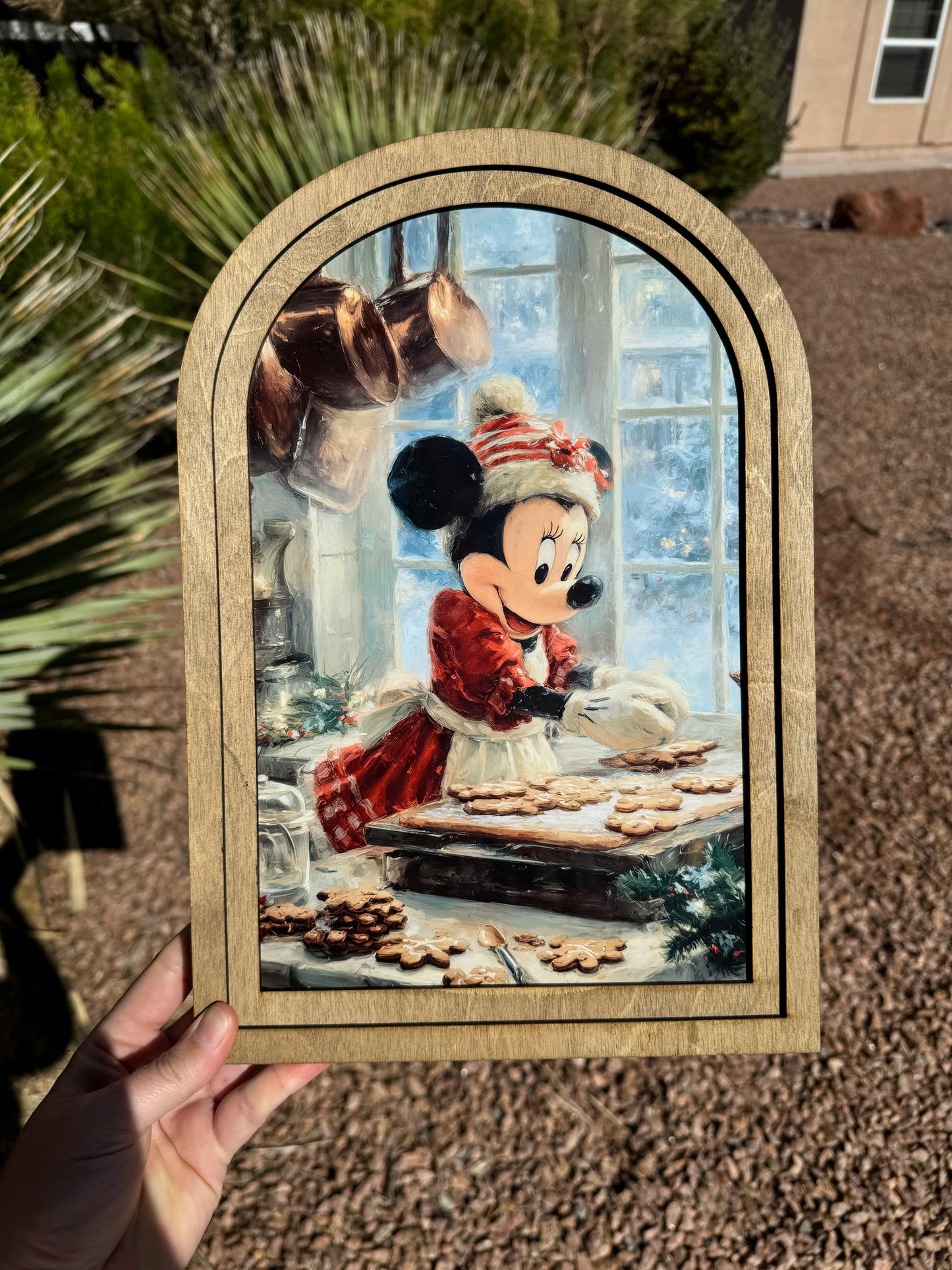 Mr and Mrs Claus Arch Sign