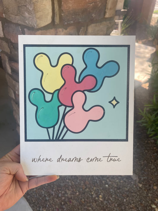 Balloons Polaroid