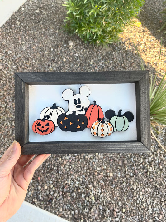 Ghost pumpkins